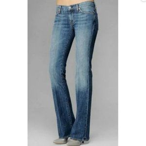 7 for All Mankind Classic Original Low Rise Bootcut Blue Jeans | Size 26